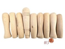 various wood wooden CHISEL TOOL HANDLES parts unfinished carpenter woodworking picture