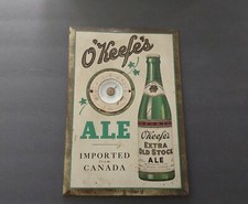 Vintage O'Keefe's Extra Old Stock Ale Wall Advertising Thermometer Canada Beer  picture