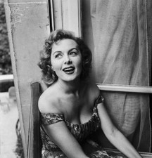 Portrait of Rhonda Fleming July 1954 Historic Old Photo 6 picture