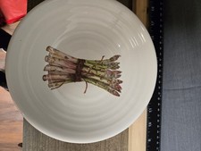 Ceramica Cuore Made in Italy Asparagus Design Ceramic Soup/ picture