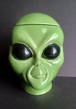 Area 51 Alien Cookie Jar Little A'Le'Inn Rachel NV Halloween UFO Prop Rare picture
