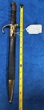 ORIGINAL BRAZILIAN M1908 MAUSER BAYONET AND SCABBARD picture