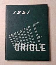 Vintage Bethlehem Central High School NY Yearbook 1951 Oriole Delmar History picture
