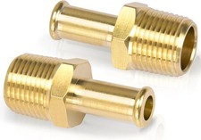 Fuel Hose Fittings 65380 for Holley 12-289-11 and 350 SBC Fuel Pump for Holley picture