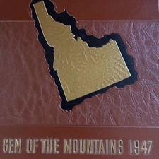 1947 University of Idaho Yearbook Gem of the Mountains Moscow Idaho picture