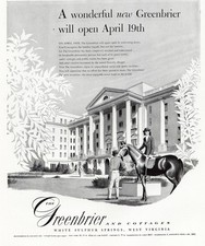 1948 Greenbrier: Wonderful New Greenbrier April 19th Vintage Print Ad picture