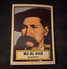 VTG T.C.G. Men of the West Look 'n See #60 Wild Bill Hickok Non-Sport Card picture