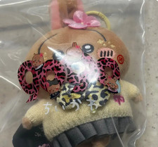 Brand New & Sealed: Chiikawa x 9090 Gyaru Usagi Plush Mascot Keychain GAL picture