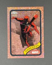 2025 Topps Chrome Marvel #97 Daredevil Doom Spider-Man Gambit Iron ROSE GOLD /40 picture