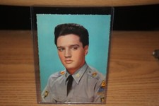 1960's Kreuger German Elvis Presley   Deckle Edge Postcard  902/82 picture