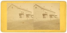 SOUTH DAKOTA STEREOVIEW - Military Fort? - Stanley J Morrow 1870s RARE picture