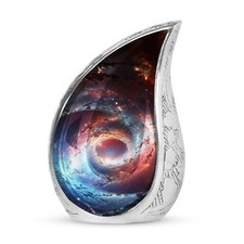 Cosmic Urn - Small Cremation Urn - Teardrop Urn picture