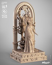 Female Cenobite Resin Sculpture Statue Model Kit   Unpainted/Unassembled picture