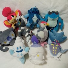 Pokemon My Pokemon Collection Plush Mascots 9 Piece Set with Ball Chains picture