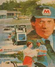 1980 Michigan Points of Interest & Map Marathon Advertising 18