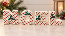 Vintage Lipper & Mann NOEL Candle Holders – Japan – Mid-Century Christmas picture