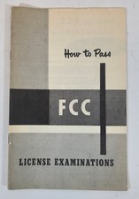 Vintage How To Pass FCC License Examinations Pamphlet ~ Cleveland Institute picture