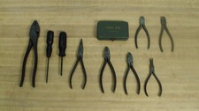 9 Vintage Bell System Screwdrivers Pliers Utica Pliers Stanley Screwdrivers picture