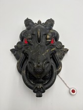 Hyde and Eek Dragon Door Knocker Sound Activated, Eyes light up Talks Works EUC picture