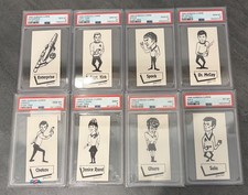 1968 Gordon Currie Star Trek Complete Set Of 8 Cards Kirk, Spock ,Enterprise PSA picture