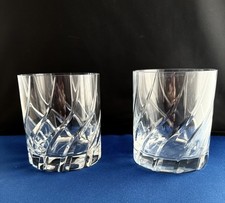 2 (A PAIR of)   Mikasa Olympus Double Old Fashioned Glasses  SLOVANIA 3 7/8