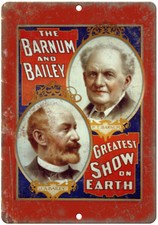PT Barnum JA Bailey Circus Poster 12
