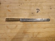 VTG Knife 12” Carbon Steel Carving Slicer Slicing Antique UNMARKED Foster Bros? picture