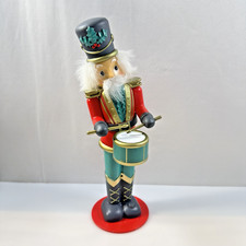 Gemmy Animated Musical Nutcracker Drummer Christmas Figure 11
