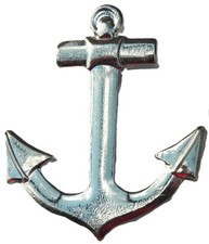 Anchor Pin Badge Sailor Nautical Boat Ship Navy Brooch picture