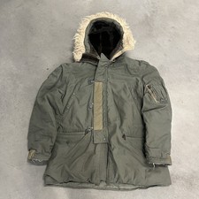 Vintage 1975 USAF N3B Extreme Cold Weather Parka Military Talon Lancer Large⁠ picture