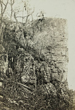 Civil War Lookout Mountain Photo Union Troops Ropers Rock Old Reprint 1920-30s picture
