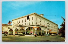 Penn-Stroud Hotel Street View Poconos Stroudsburg Pennsylvania PA 1950s Postcard picture