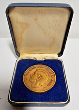 1969 Investiture HRH Prince Charles Prince of Wales Bronze Commerative Medal/Box picture