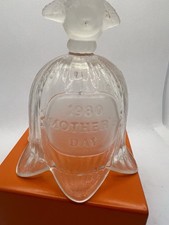 Vintage GOEBEL CRYSTAL MOTHERS DAY BELL 1980 glass mom daughter gift picture