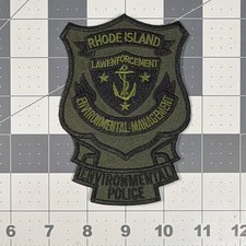 Rhode Island Environmental Management - Environmental Police Patch Subdued picture