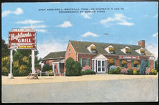 Vintage Postcard 1930-1945 Highland Grill Knoxville Tennessee picture