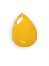 Rare 300-400 Ct Yellow Sapphire Loose Stone | Large Pear Cut Sapphire picture