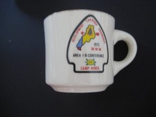 OA 1973 AREA 1B CONFERENCE MUG_CAMP HINDS picture