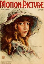LILLIAN GISH - Important Hollywood Star - Magazine Cover Image - 5 x 7 in Print picture