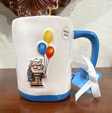Rae Dunn Disney Pixar Up Carl Fredricksen Double Sided Mug 