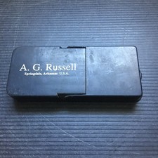 Vintage A.G. Russell Ceramic Field Sharpener by Lohman Mfg picture