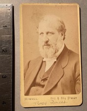 ANTIQUE CDV CIRCA 1852 WILLIAM “BOSS” TWEED.  THOMAS NAST NEMESIS picture