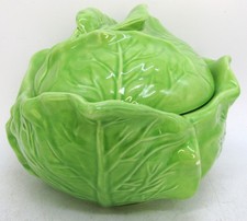 Vintage Holland Mold Green Cabbage Dish with Lid. picture