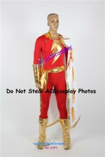Captain Shazam Robert Cosplay Costume include boots covers picture