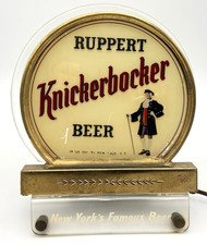 Knickerbocker Ruppert Beer Lighted Beer Cash Register Sign (not tested) picture