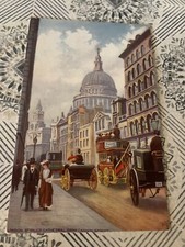 Ultra Rare Tuck Postcard Advertising Tuck Postcards On Old Bus One On Internet ￼ picture