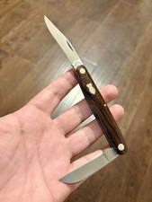 Rare - 2015 Blade Forums Canal Street Cutlery Serpentine Double-End Jack Knife picture
