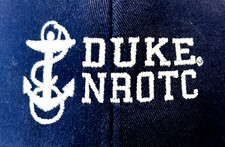 Vtg Duke University Naval ROTC NROTC Navy Marines Anchor Military Hat picture