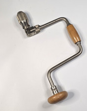 Rare Witherby Tool Company Ratcheting 2-Jaw Hand Brace Drill - Made in Spain picture