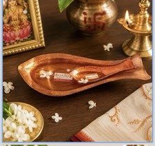 Pure Copper Kosha Kushi Set 8 Inch with Spoon | Puja Arghya Patra picture